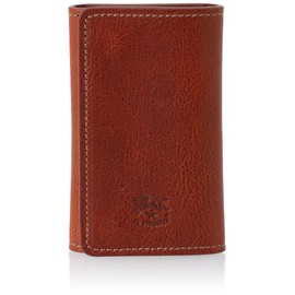 Il Bisonte SKH142 PO0001 Key Holder Oriuolo Men's Key Case, SEPPIA, Free size