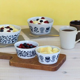 Minorutouki Small Pot, Plantary, Flower Ring, 9.5 fl oz (280 ml), Lightweight Standing Pot with Lid, Pack of 2