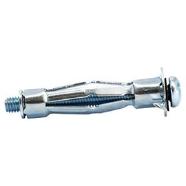M5 x 65mm Drywall Anchors Plasterboard Cavity Wall Fixings Hollow Wall Anchors Plugs (Pack of 6)