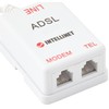 Intellinet ADSL Modem Splitter Adapter - POTS splitter