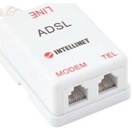 Intellinet ADSL Modem Splitter Adapter - POTS splitter