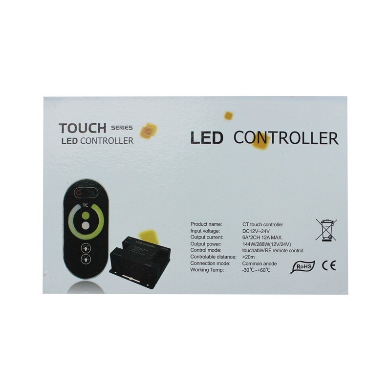 PB-Versand CCT LED Touch Dimmer 12 V - 24 V