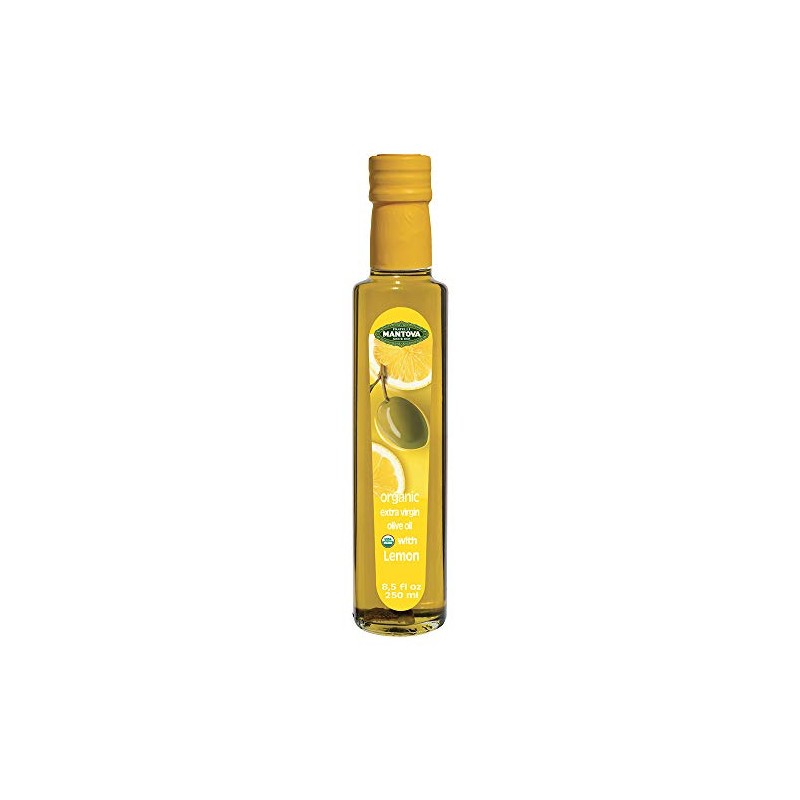 Mantova Oil Olive Extra Virgin Lemon Organic, 8.5 fl oz