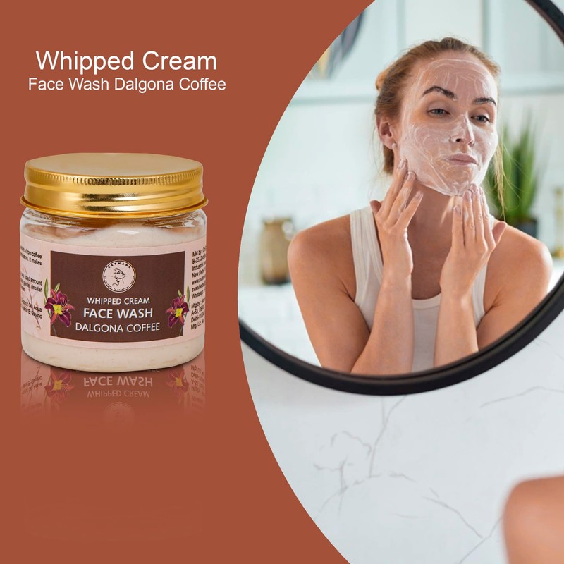 AATMANA Face Wash Dalgona Coffee | Hydrating Face Wash for