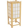 Red Lantern 18" Window Pane Shoji Lamp, Natural