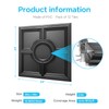 STICKGOO Black Drop Ceiling Tiles 2ft x 2ft, Glue Up