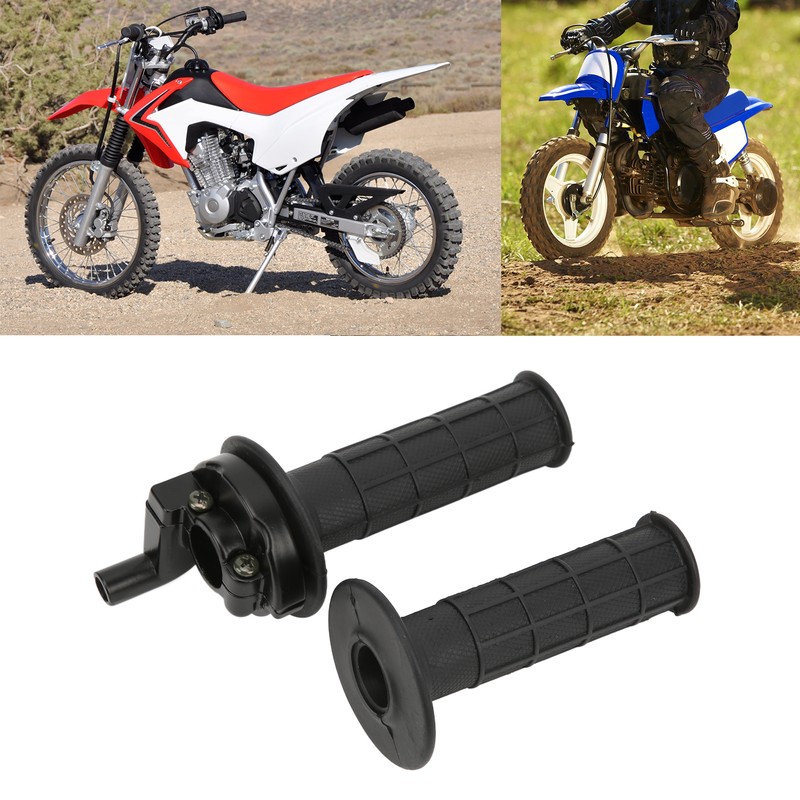7/8in Twist Throttle Grip with Cable Kill On Off Switch