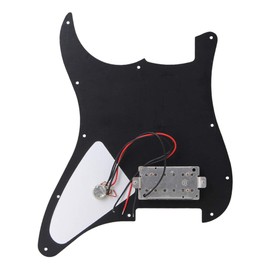 BQLZR 11.02 * 8.82 Inch petite guitar pickguard Prewired Pickguard Humbucker For Electric Guitar Electric Guitar Part