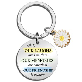 Cxulquvs Best Friend Gift for Women Friendship Keychain for Bestfriend Bff Best Friend Christmas Birthday Gifts for Friends Female Friendship Gift for Women