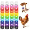 ElevateTech 200PCS 8mm Coturnix Quail Leg Bands Chicken Identification Band