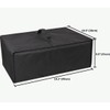 0.7 Cu.ft Microwave Ovens Dust Cover,600D Nylon Waterproof,Comaptible With BLACK+DECKER