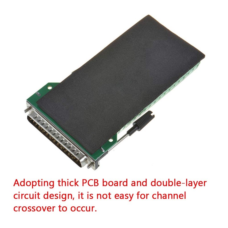 ANMBEST DB37 Solderless RS232 D-SUB Serial to 37-pin Port Terminal