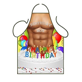 Iconic Aprons Sexy Birthday Boy Apron, Polyester, Multi-Colour, 79 x 56 x 0.1 cm