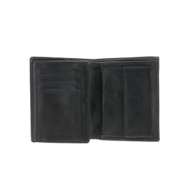 Chiemsee 020486 Genuine Leather Wallet for Men and Women Black, black