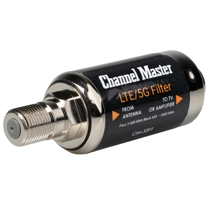 Channel Master LTE/5G Filter – Reduces Pixelation & Signal Issues