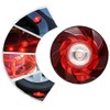MeiBoAll LED Warning Strobe Light, Red Warning Emergency Led Strobe
