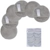 KinHwa Makeup Remover Pads Reusable Make-Up Pads Washable Microfibre Make-Up