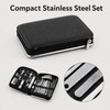 26-Piece Manicure Set for Nail and Cuticle Care – Stainless