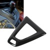 Gear Shift Panel Frame Carbon Fiber Shifter Cover Replacement for