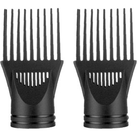 2Pcs Black Hair Dryer Diffuser Professional Universal Hairdressing Wind Blow Cover Comb Attachment Nozzle Black Straightening Hair Dryers and Accessories Hair Dryer Diffusers