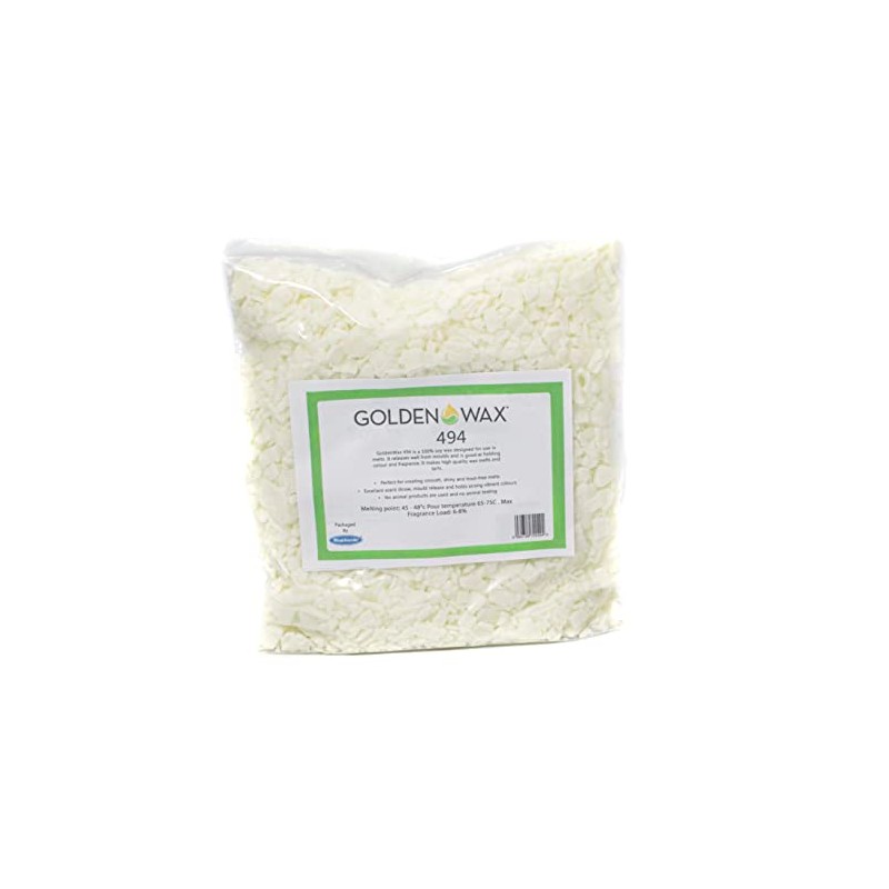 Golden Wax Soy for Melts 494, White, 750g