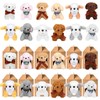 Jiytivity 24 Pcs Dog Party Favors include 12 Pcs Foldable
