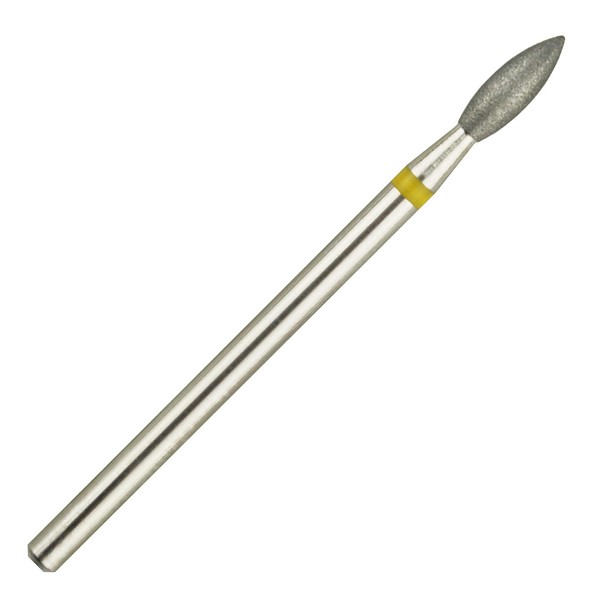 C & I Diamond Nail Drill Bit, Flame Shape, E-File,