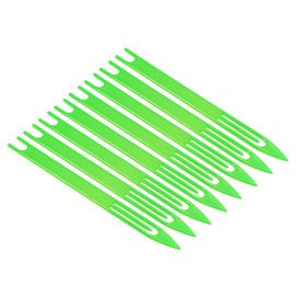 PATIKIL Net Needle Shuttle 180 x 14 x 4mm #7 8pcs Plastic Fishing Net Repair Tool Green