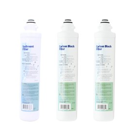 Aqua Flo Platinum QCRO RO Filter Replacement Kit - Reverse Osmosis Membrane Sold Separately