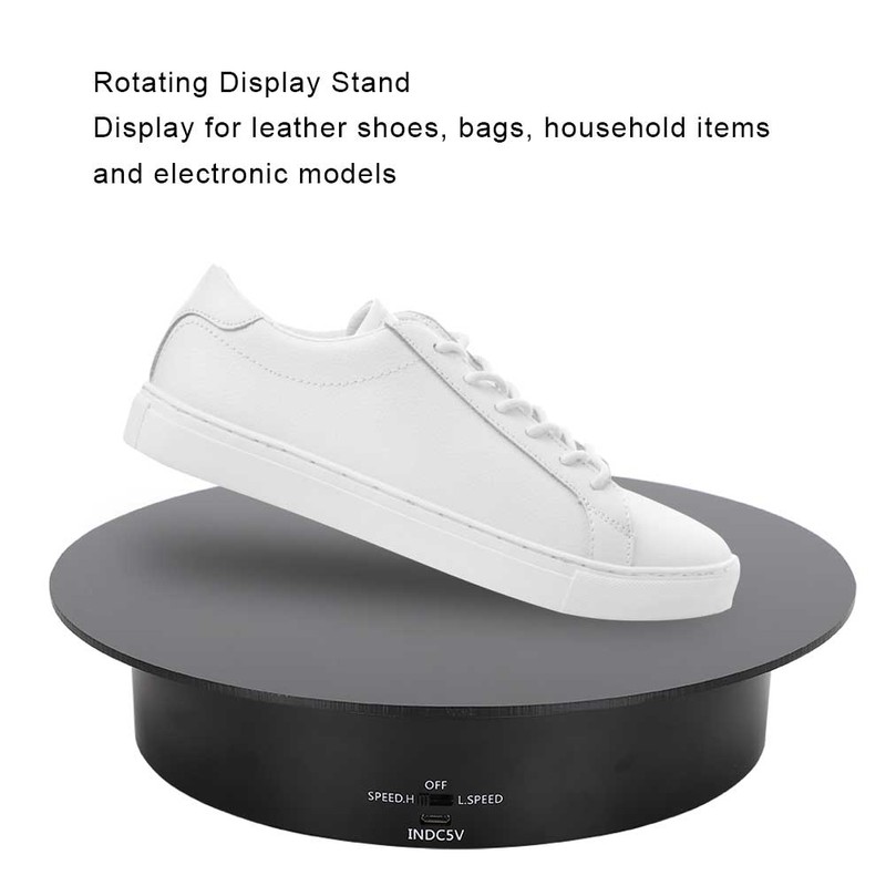 5KG Load Bearing 360 Degrees Rotating Turntable Display Stand for