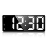 OQIMAX Digital Alarm Clock LED Display Alarm Clock Bedroom Electronic