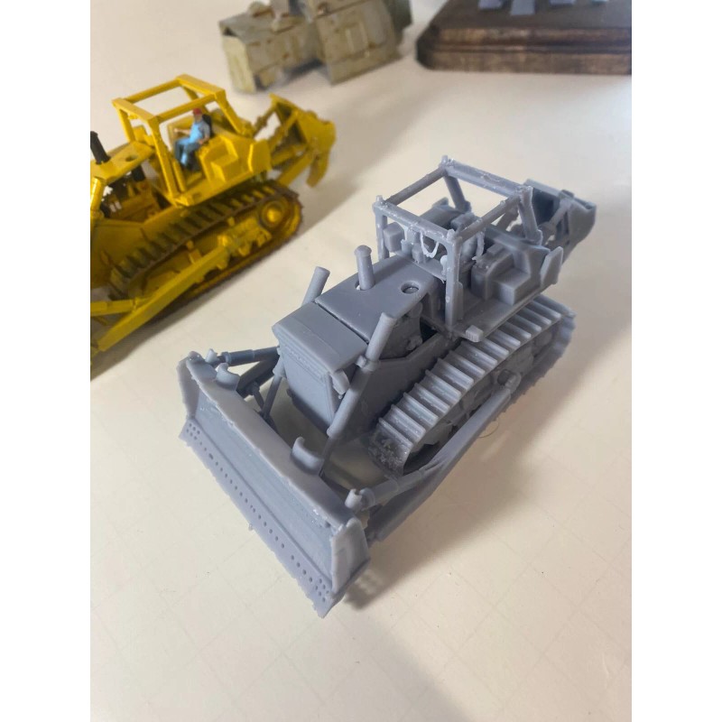 Komatsu D355A bulldozer Killdozer model kit 3d printed