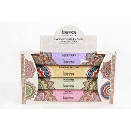 KARMA INCENSE VARIETY PACK 4 X 14 STICKS SCENTS ARE JASMINE-ROSE-SANDLAWOOD- LAVENDER