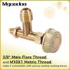Mgoodoo 3/8" Male Swivel Flare Propane Gas Inlet Range Cooking