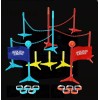 Squad Hero Capture The Flag Illuminated Play Set 10 Players