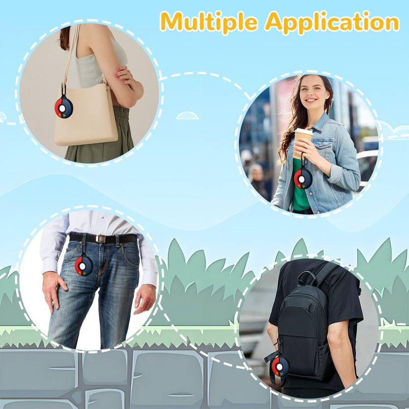 Chanvoo Silicone Protective Case for Poke GO Plus + (2023)