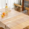 MOCAL Clear Plastic Kitchen Countertop Cover Mat Table Protector Cover