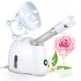 Facial Steamer with 360 Degree Rotatable Sprayer and Aromatherapy Design Professional Facial Hot Mist Moisturizing Beauty Instrument