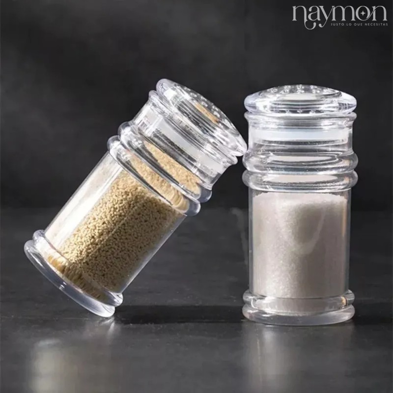 Naymon Salero Pimentero Especias Sal Condimentos Palillero Cocina