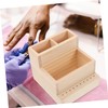 Healeved Beauty Tool Storage Box - Large Capacity Wooden Organizer