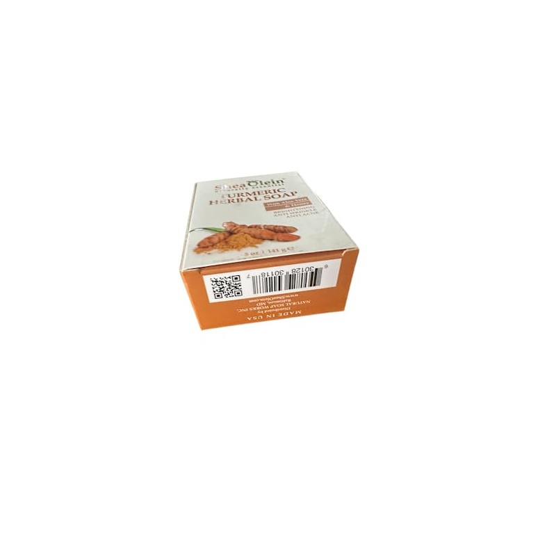 JABÓN DE HERBAS TURMERIC CON ALOE VERA Y MIEL