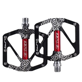 Kisangel 2pcs Professional Slip Bike Pedals Sealed Bearings Lightweight Treadles for Easy Installation Road and Mountain Bikes