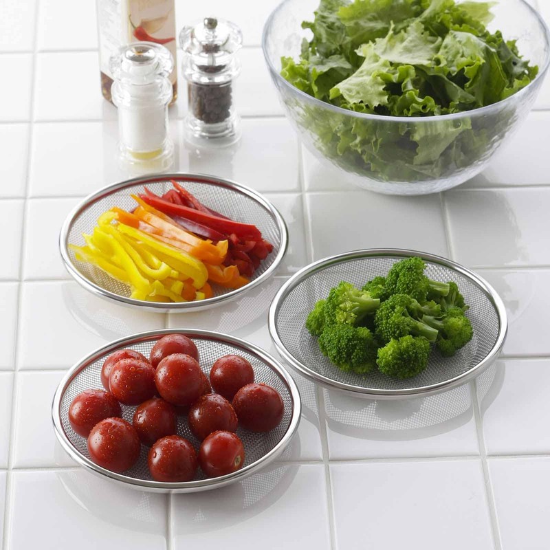 Shimomura Co., Ltd. 43024 Mama Cook Colander, Colander, Shallow Colander,