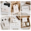 100 Sheets Blank Cardstock 2.5 x 3.5 Inch, 350 GSM