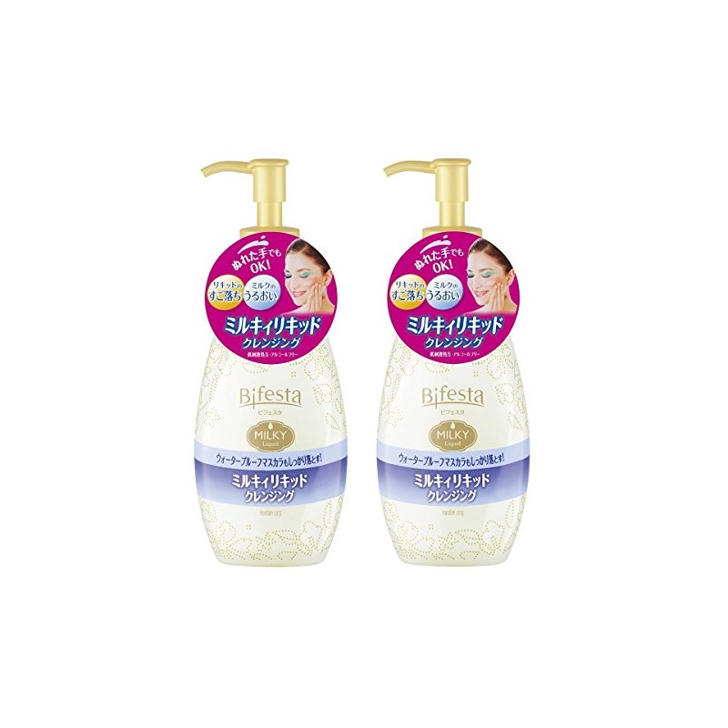 Bifesta Cleansing Milky Liquid 8.1 fl oz (230 ml) x
