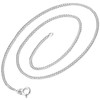 CLEVER SCHMUCK Set Silver Large Men's Cross 32 mm Inside