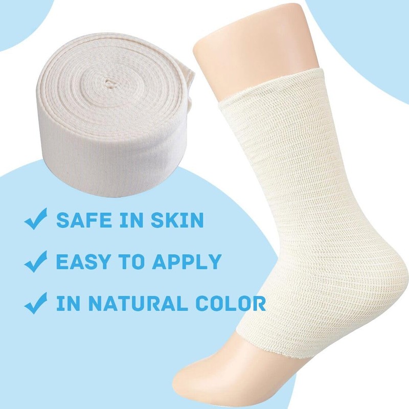 Elastic Tubular Bandage Tubular Compression Bandage Fixation Bandage Support Bandage