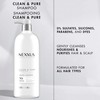 Nexxus Clean and Pure Clarifying Shampoo, With ProteinFusion, Nourished Hair