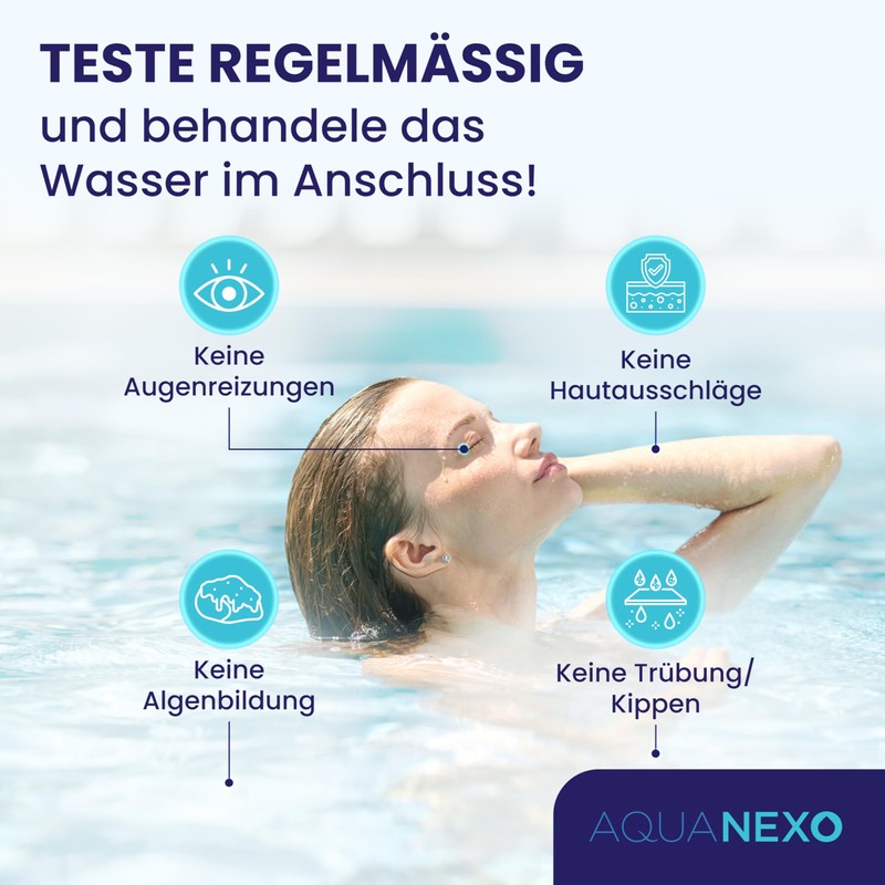 AQUANEXO DPD1 Rapid Tablets, Test Tablets for Pool Chlorine, DPD