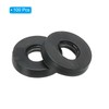 PATIKIL M3 Rubber Flat Washers 100pcs 3mm Inner Diameter 7mm